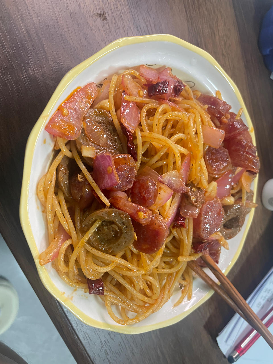 好吃到舔盘🔥那不勒斯风味意面