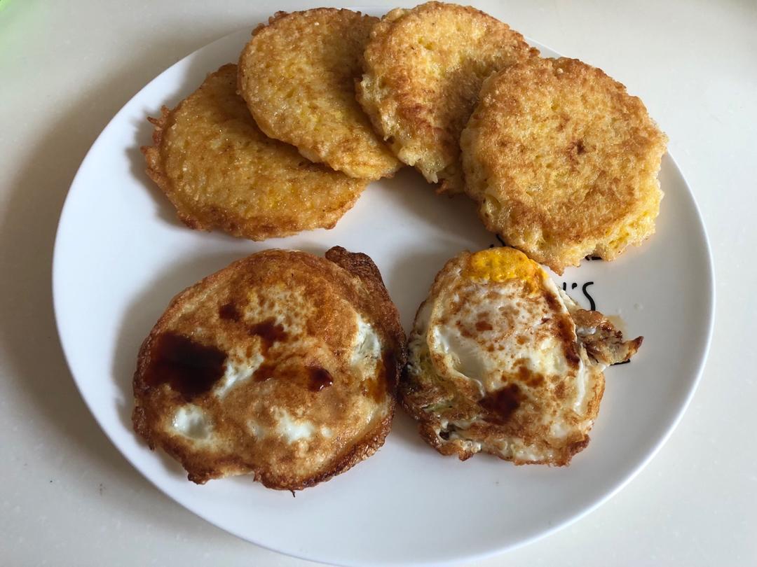 鸡蛋米饭饼