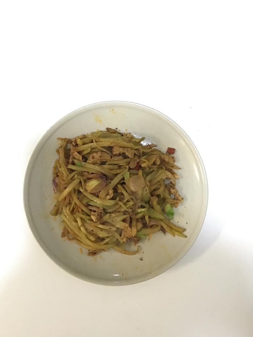 佛手瓜炒肉
