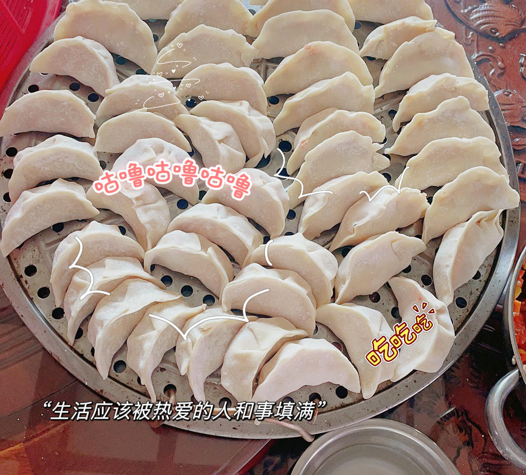 基础饺子的包法