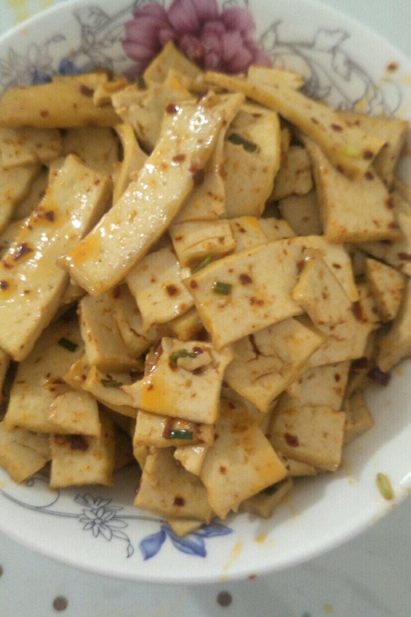 凉拌豆腐干
