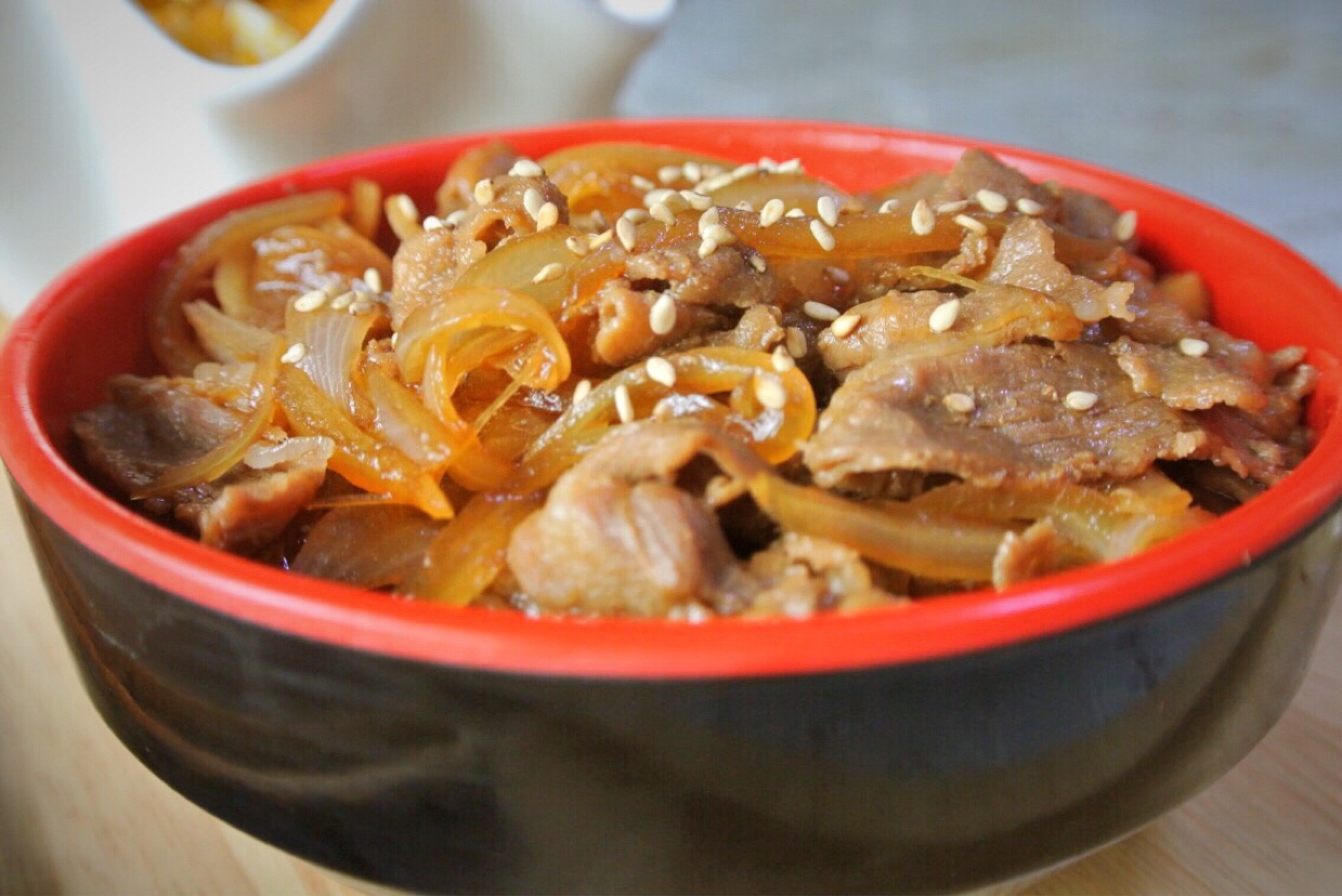 和风料理系列---吉野家牛肉盖浇饭