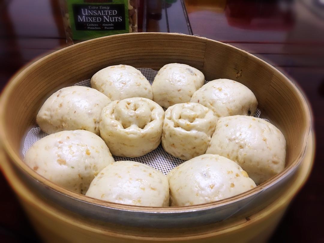 不加一滴水的南瓜馒头