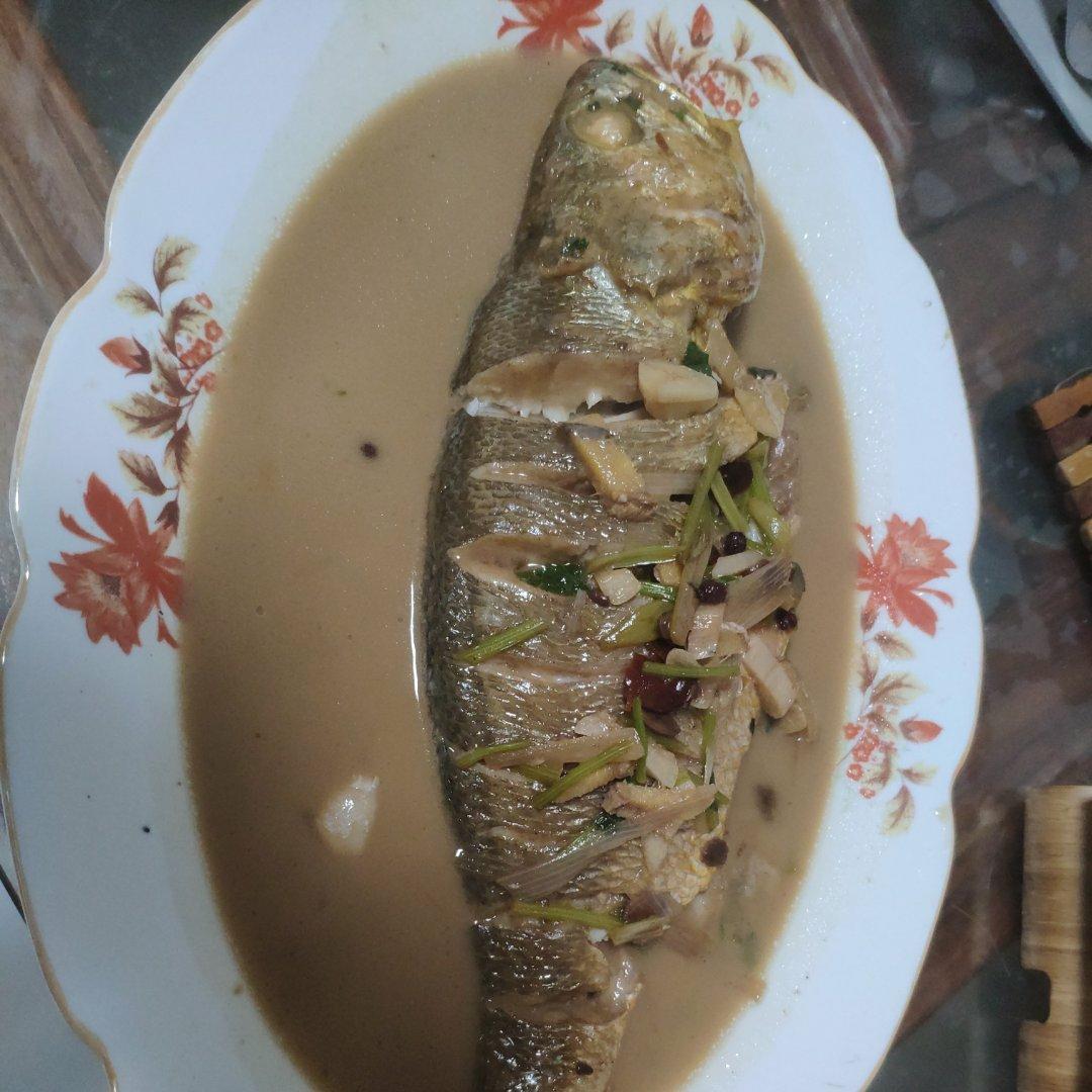 家常炖小黄花鱼