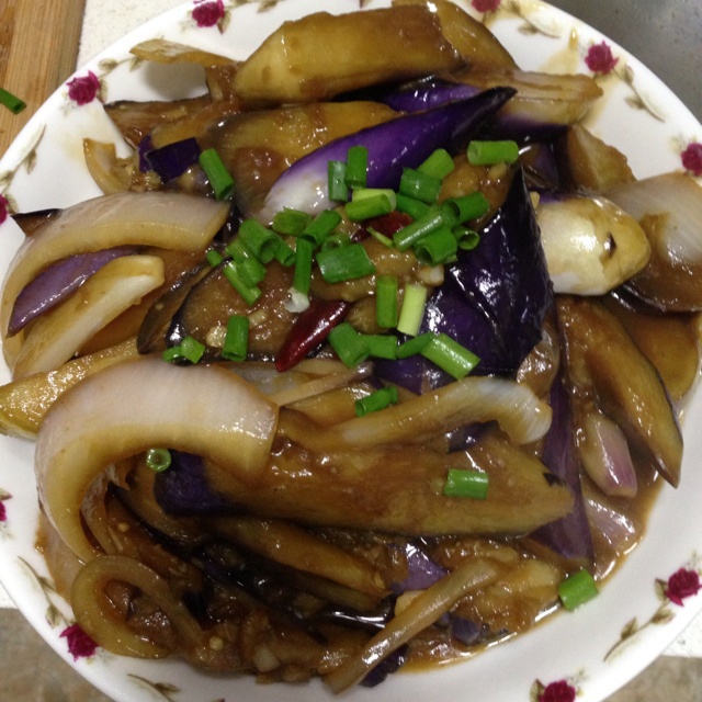 酱烧茄子