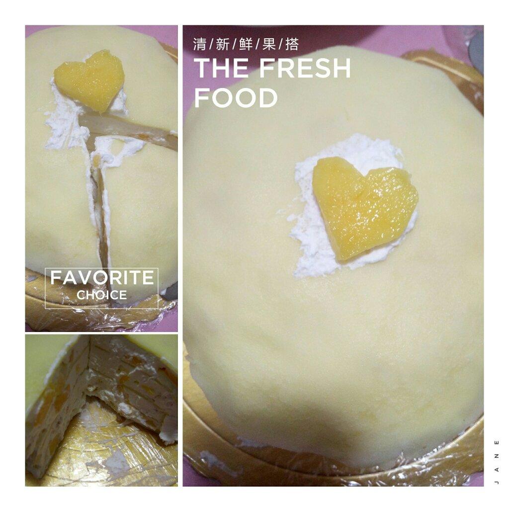 零基础做芒果千层蛋糕（8寸）