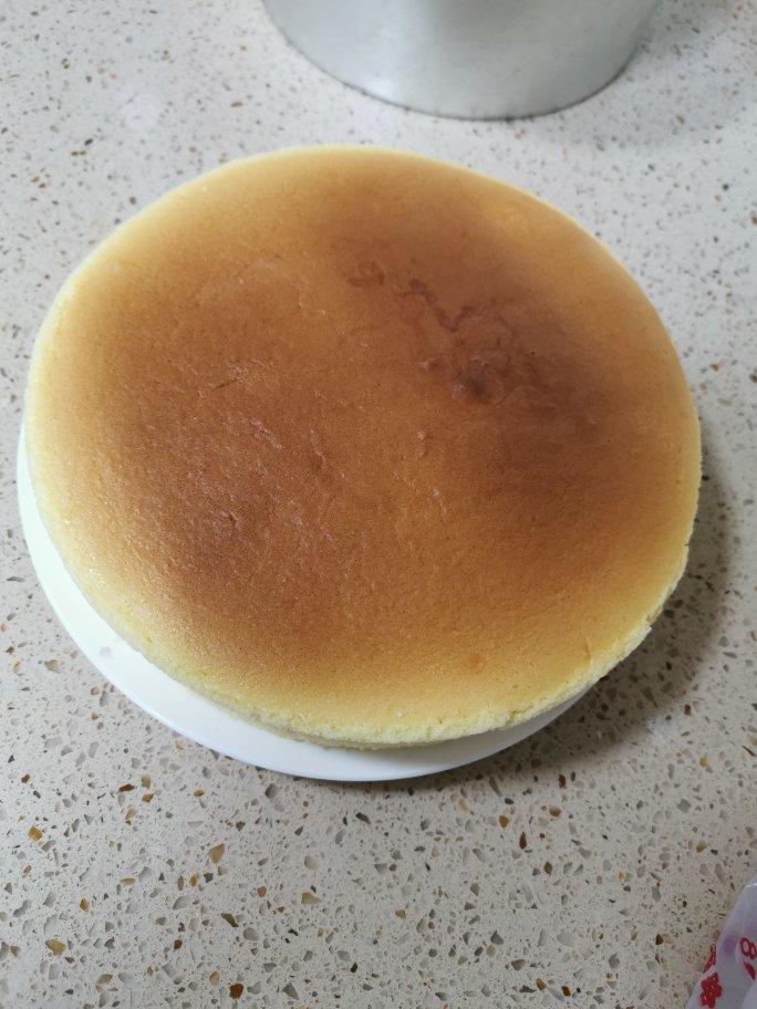 入口即化8寸轻芝士蛋糕(6寸轻乳酪蛋糕材料减半)新手也能做