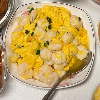 【虾仁滑蛋】超嫩滑，复刻茶餐厅经典
