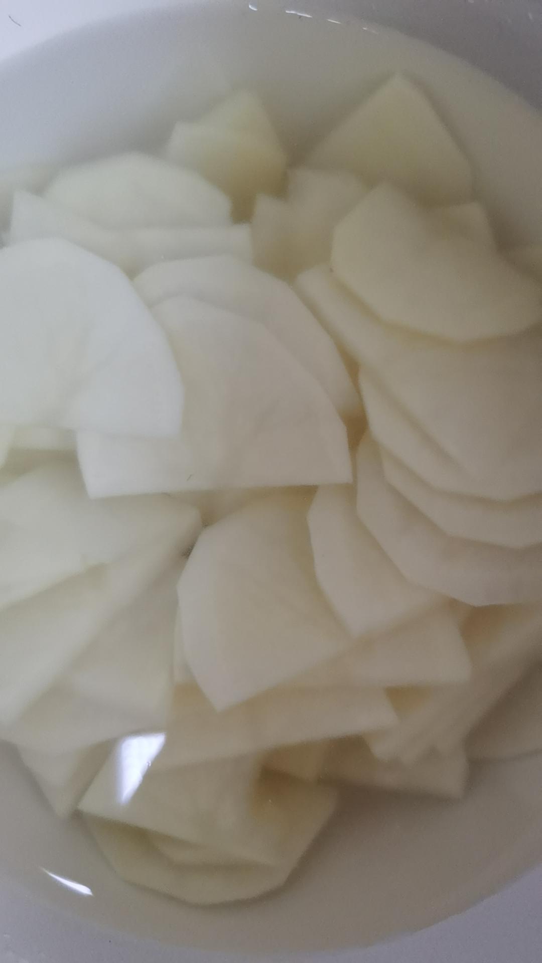 西红柿炒土豆片