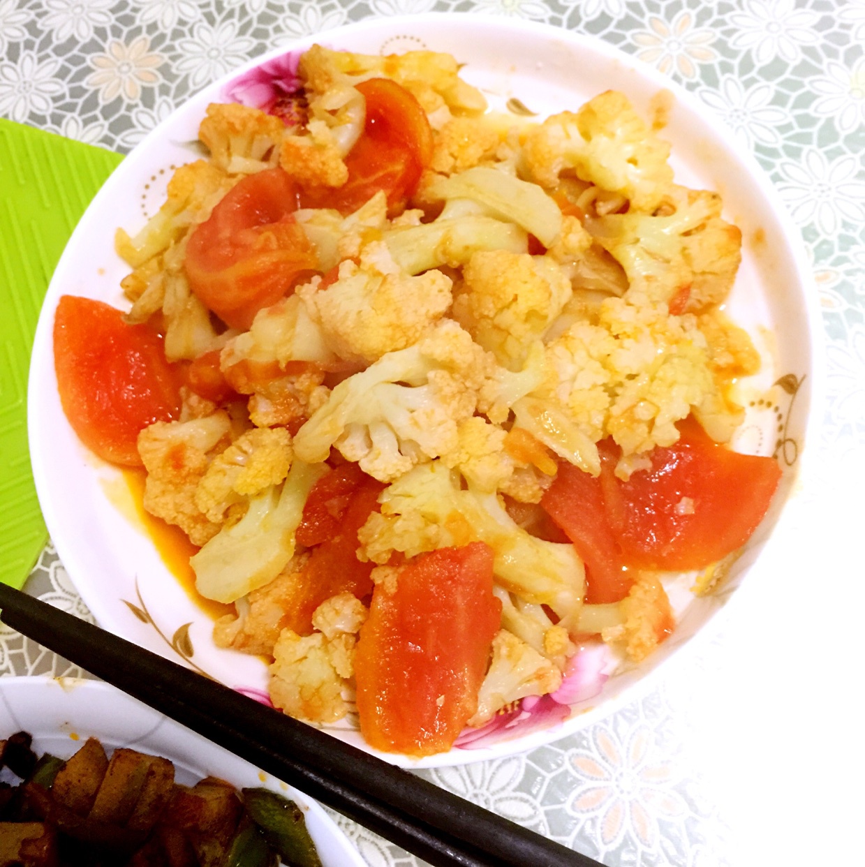 番茄菜花