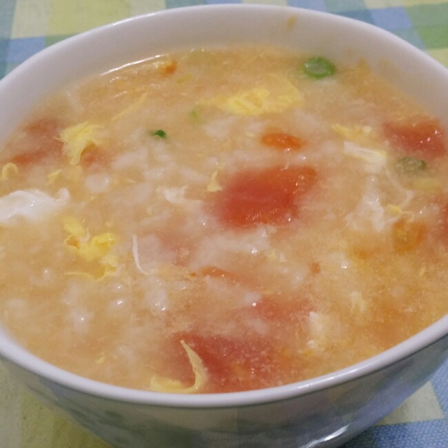 西红柿鸡蛋疙瘩汤