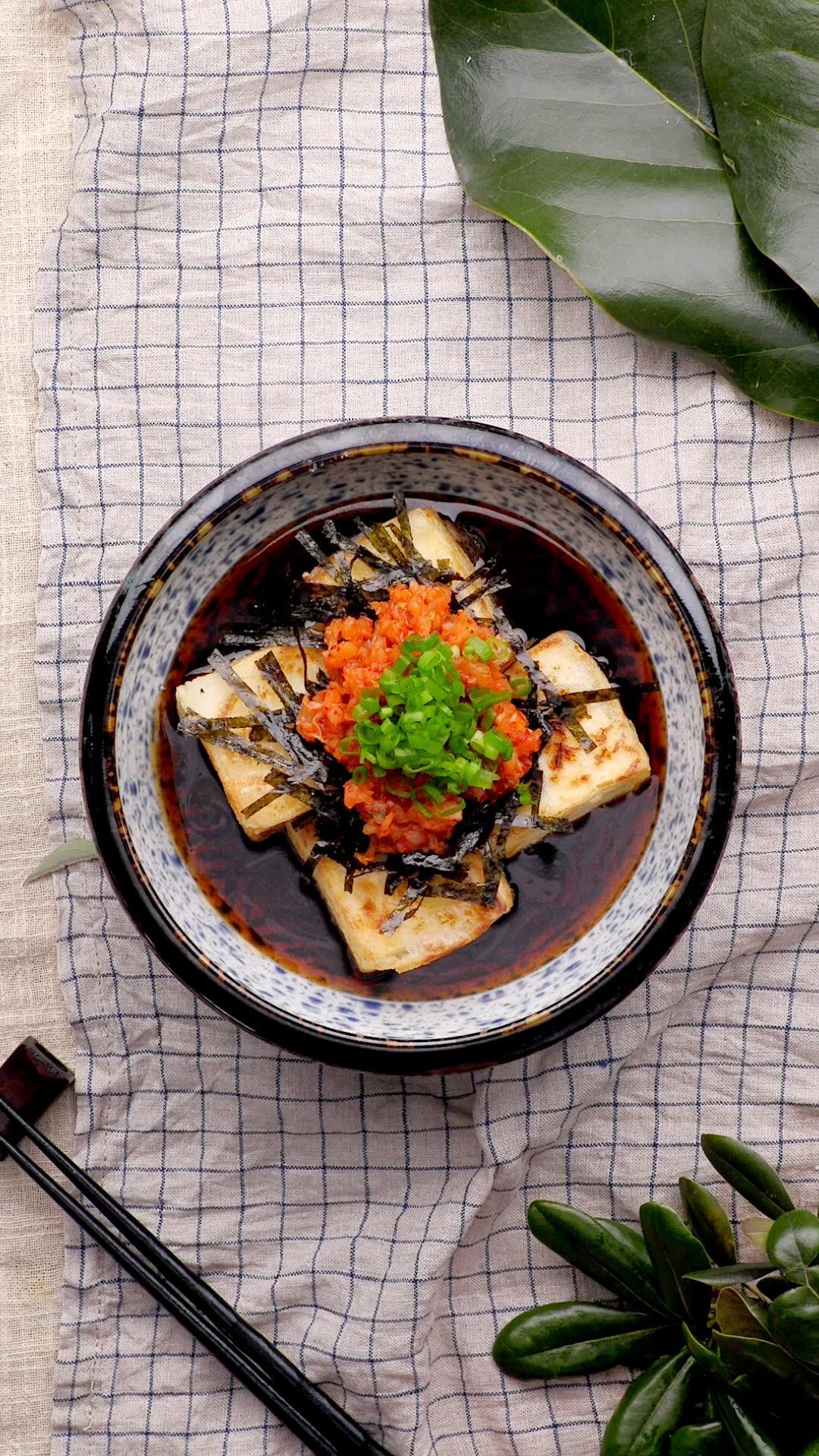和风暖豆腐的做法