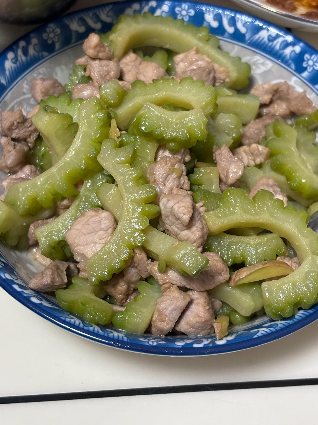 不是特别苦的苦瓜炒肉