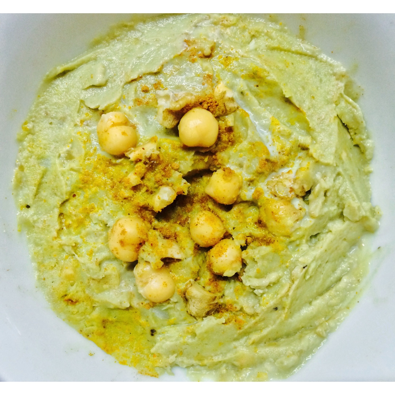 easy avocado hummus 5分钟搞定超简单的牛油果鹰嘴豆泥