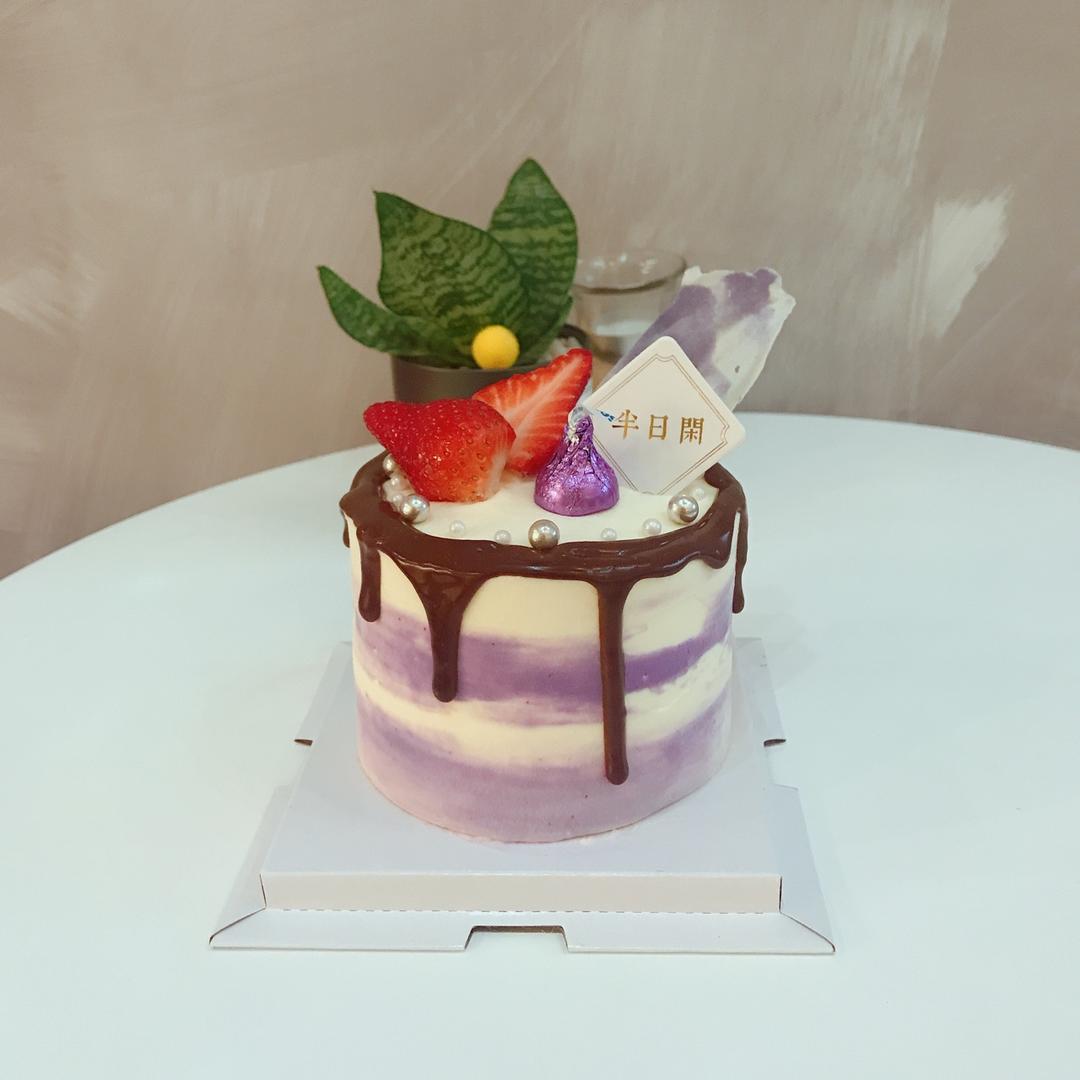 蛋糕淋面之一：甘那许淋面（详细解答淋面太稠的问题）