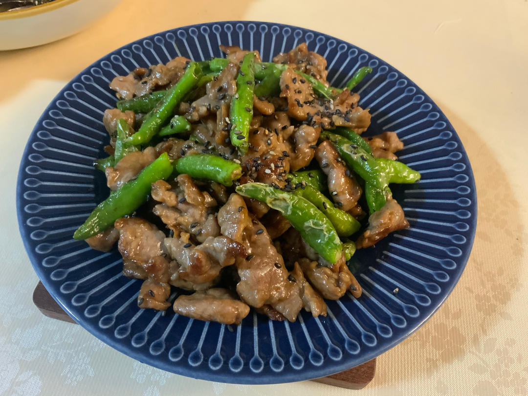 绝对不会炒老的尖椒牛柳