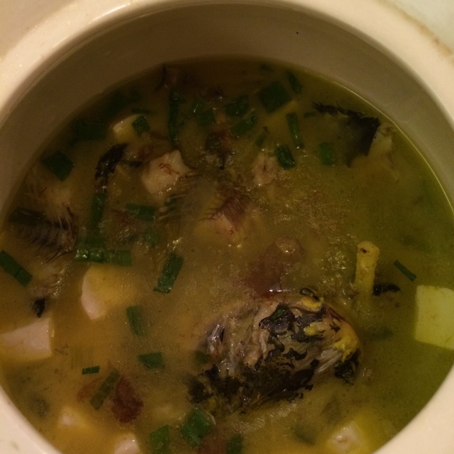 黄骨鱼豆腐汤
