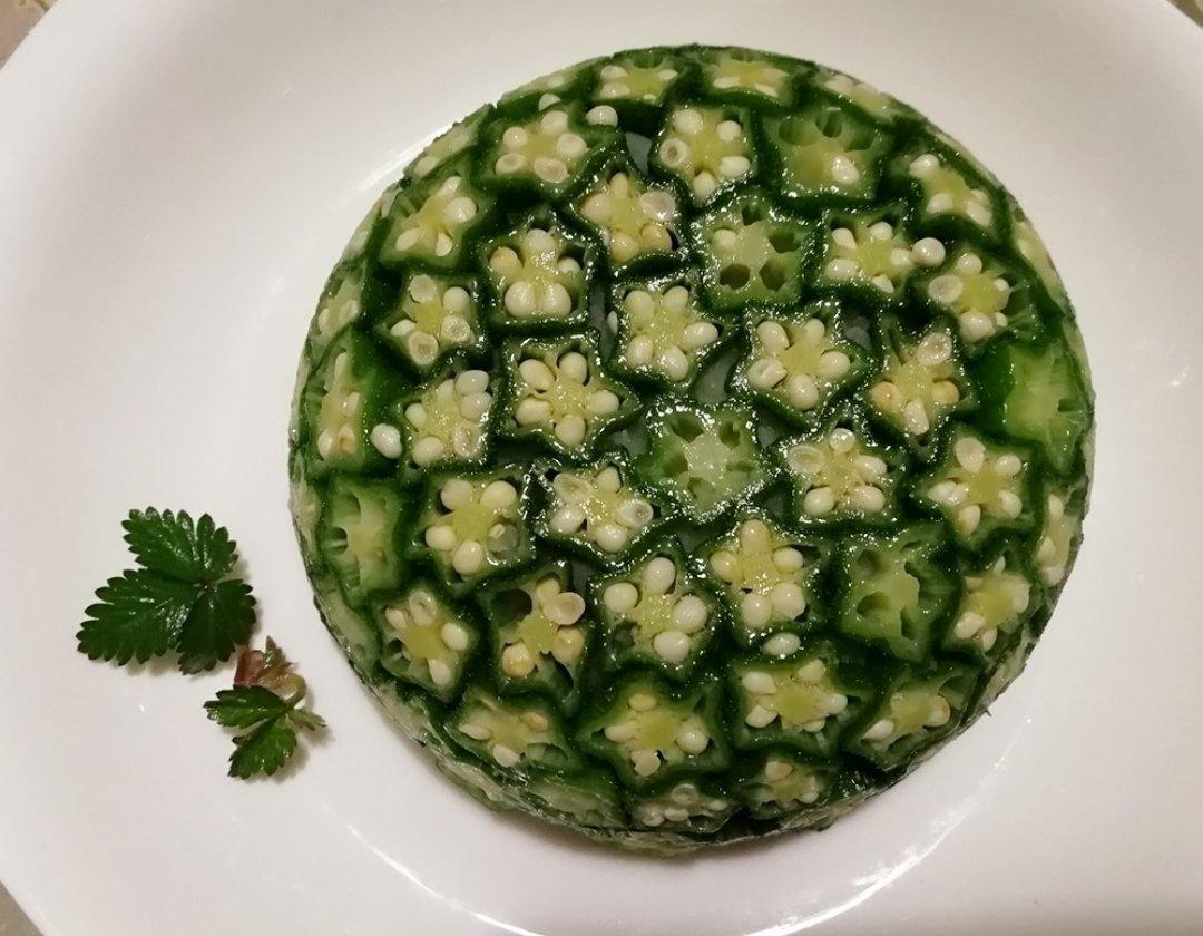 土豆泥秋葵