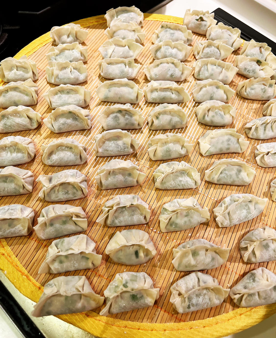 韭菜鲜肉馅饺子