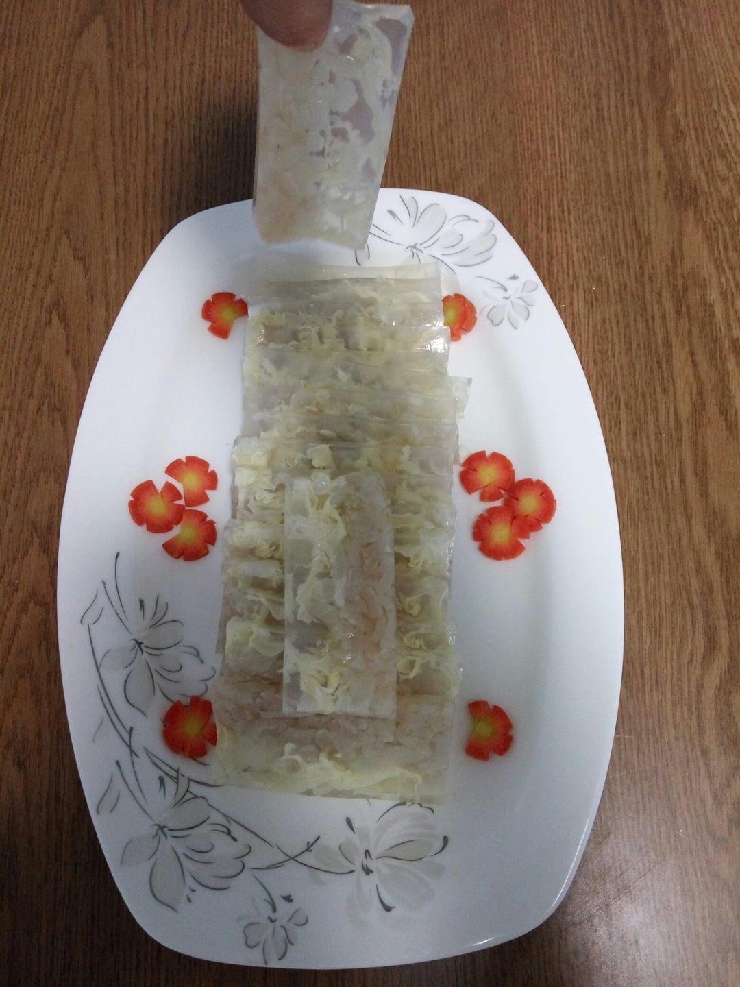 吃真正的胶原蛋白：水晶皮冻