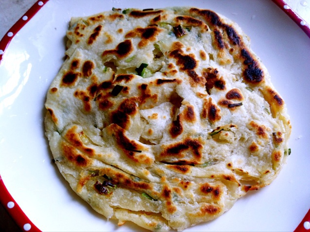 自制葱油饼