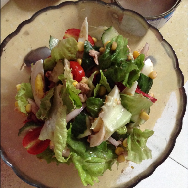 西班牙金枪鱼沙拉