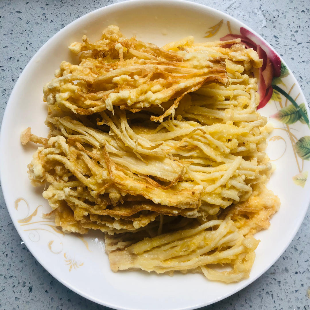 干炸金针菇