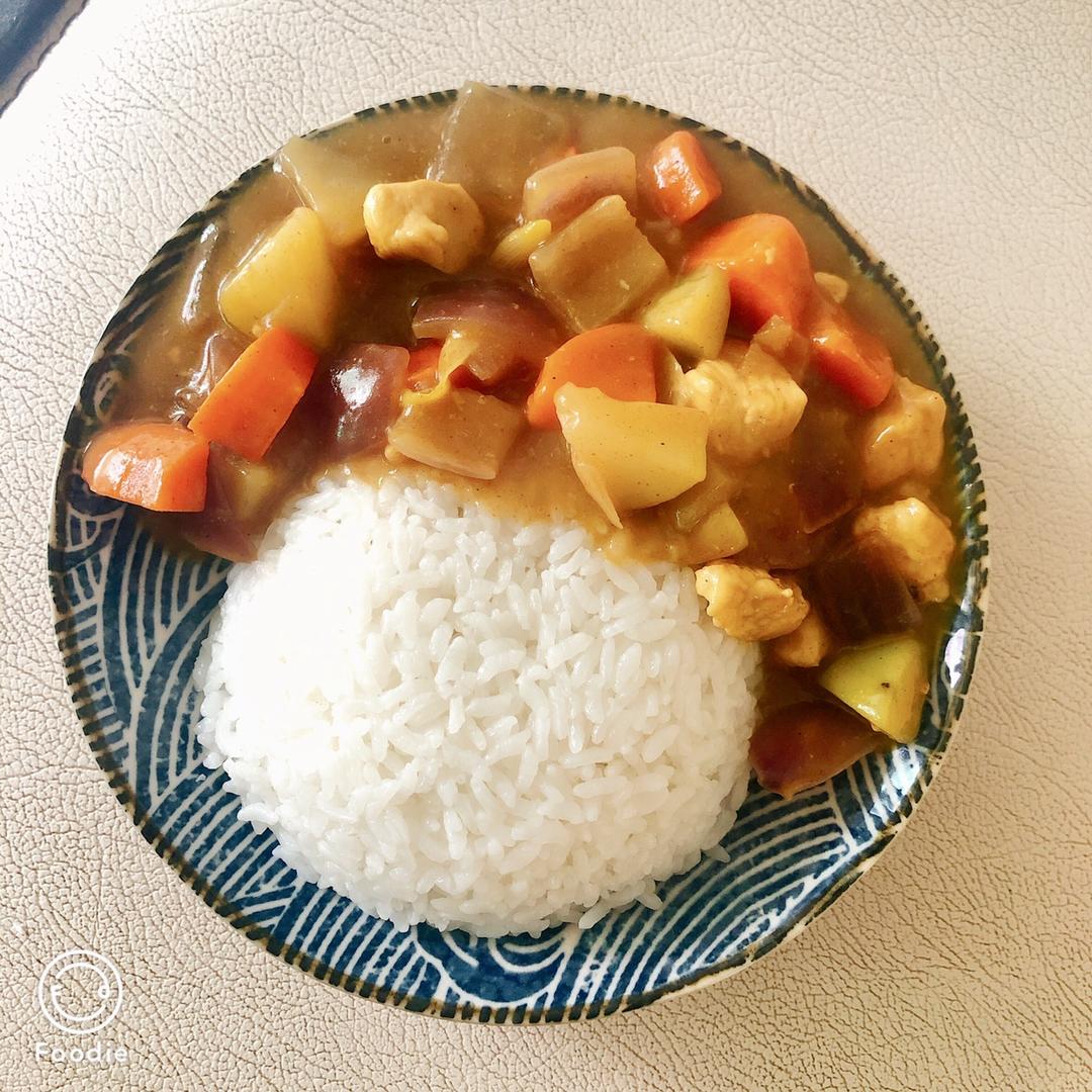 咖喱鸡饭