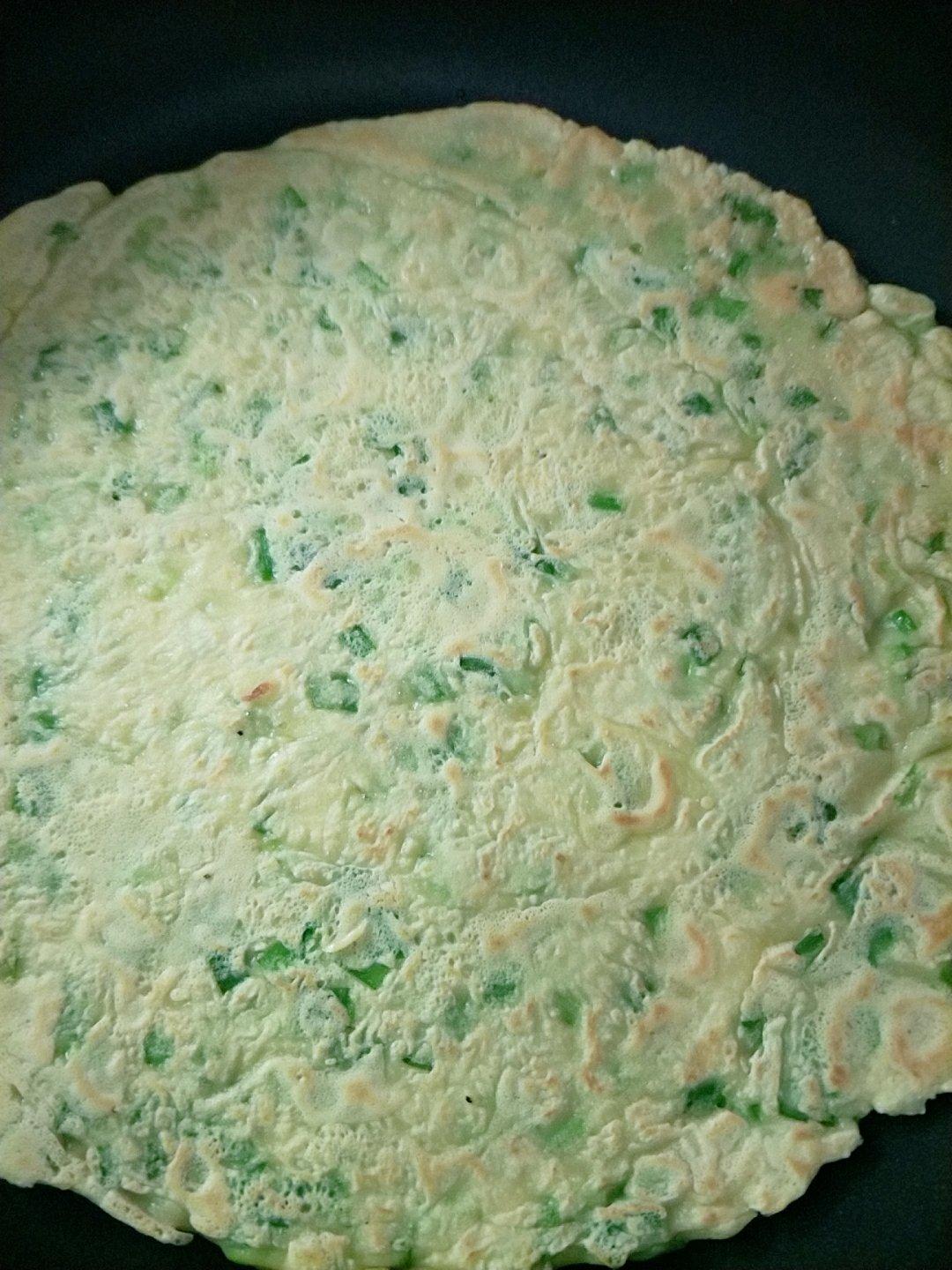 韭菜鸡蛋煎饼