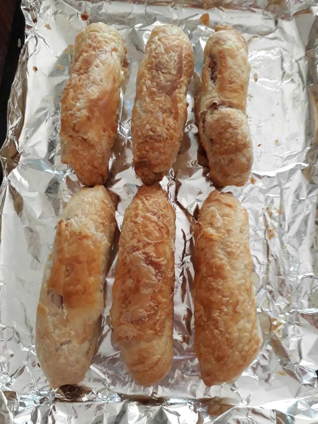 快手早餐——飞饼香肠小卷