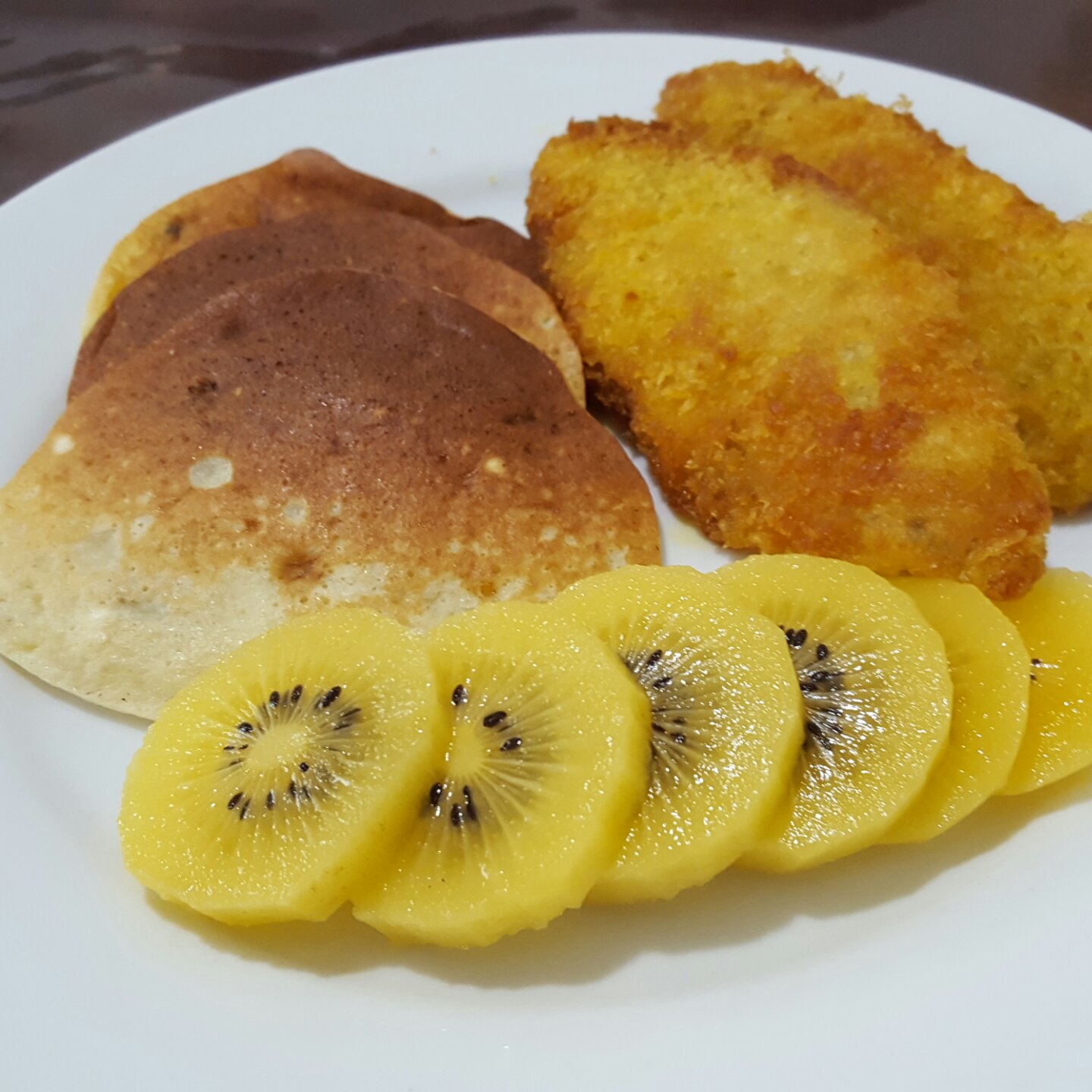 【减脂早餐】无油香蕉松饼（超简单）