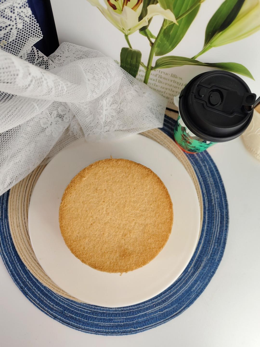 超柔软6寸戚风蛋糕(附8寸配方)零失败 超详细‼️含操作视频