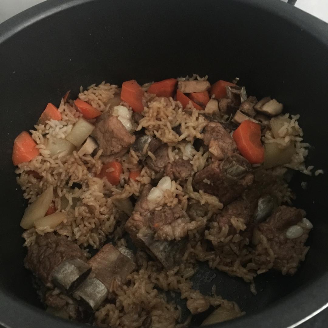 电饭锅版排骨焖饭
