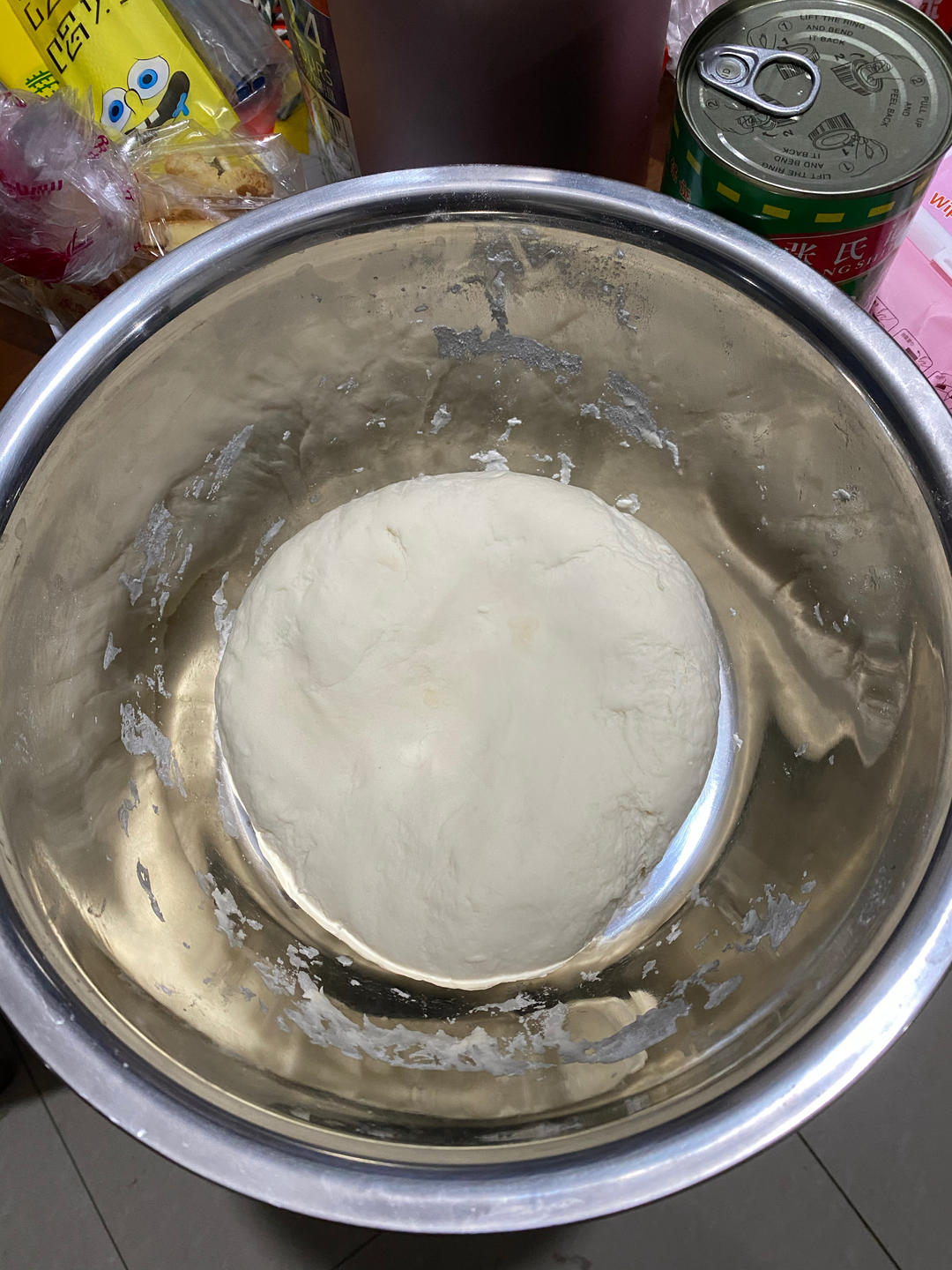 手工揉面三分钟，又韧又薄又好包的饺子皮