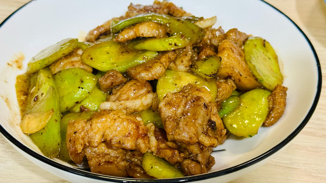 脆黄瓜炒肉