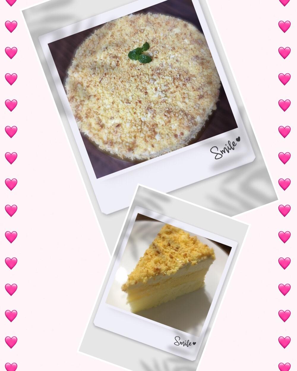 海绵双重芝士蛋糕