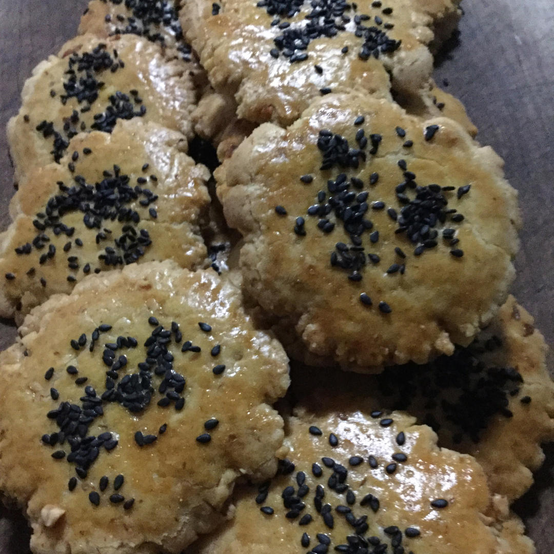 给父母做一份儿时爱吃的“老点心”——桃酥（多动图，孔瑶的食谱）