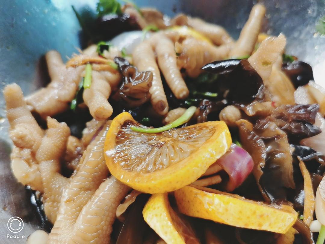 柠檬酸辣泡鸡爪网红泡鸡爪凤爪