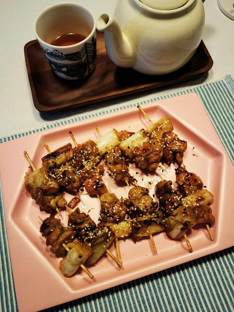 日剧里居酒屋必点菜，在家里做超级简单~和风鸡肉串