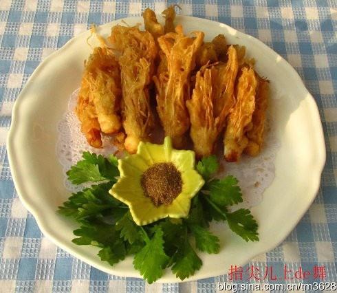 椒盐菜根的做法