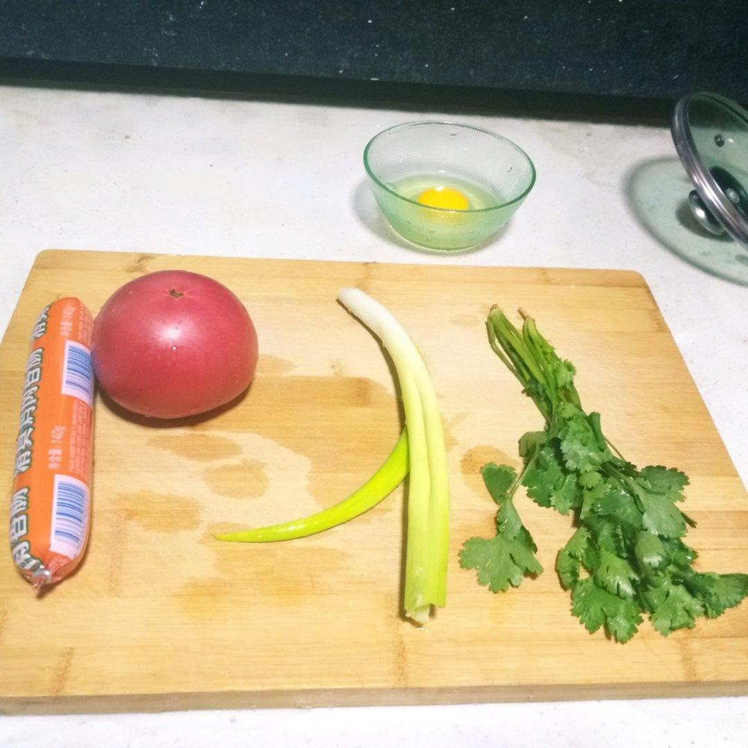 煮方便面（蕃茄味