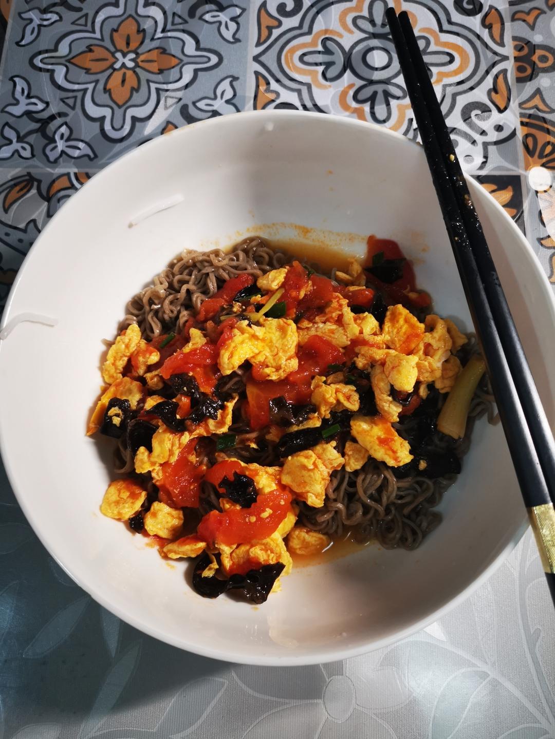 西红柿鸡蛋打卤面