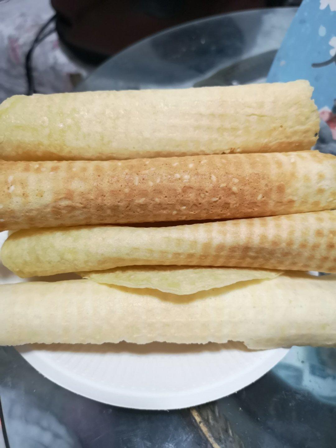 鸡蛋卷 脆皮蛋筒 冰淇淋绝配脆脆脆 无黄油不打发材料简单