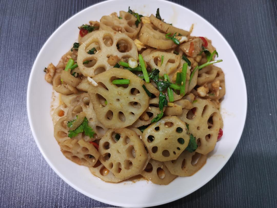 家常凉菜之凉拌藕片