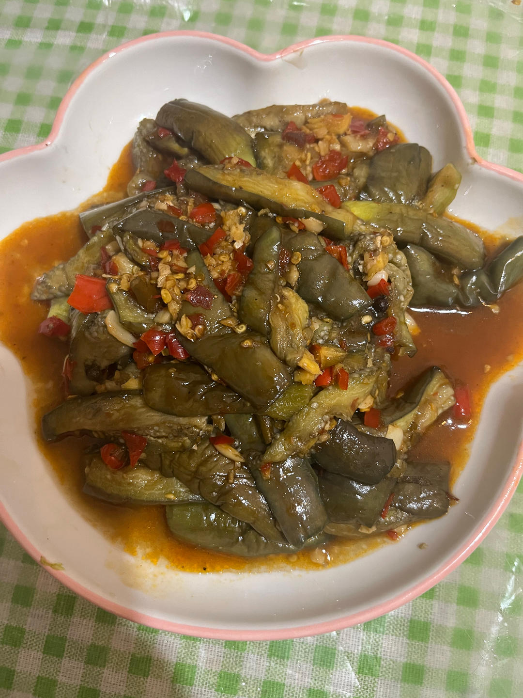 鱼香茄子（少油版）