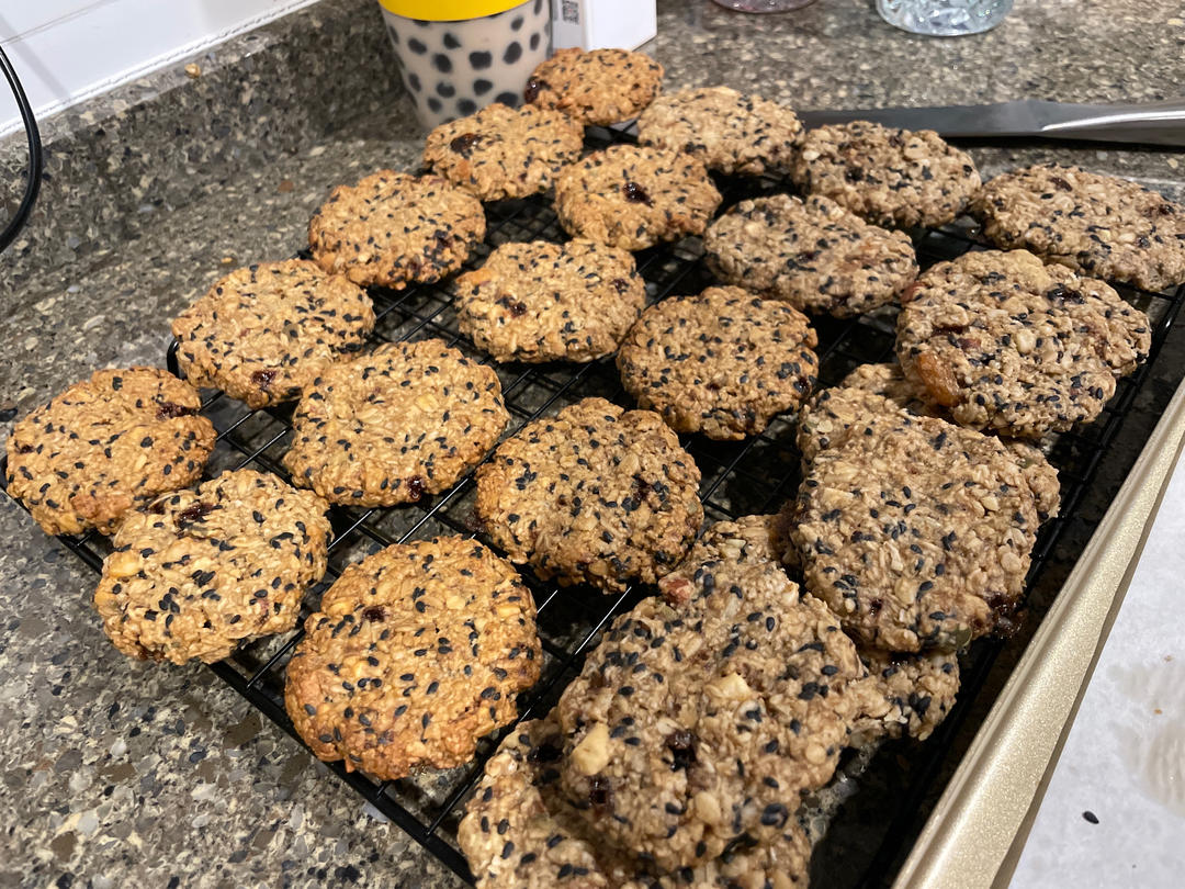 🔥酥掉渣的燕麦饼干🍪