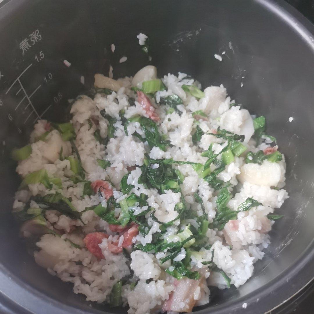 上海菜饭（莴笋叶版）