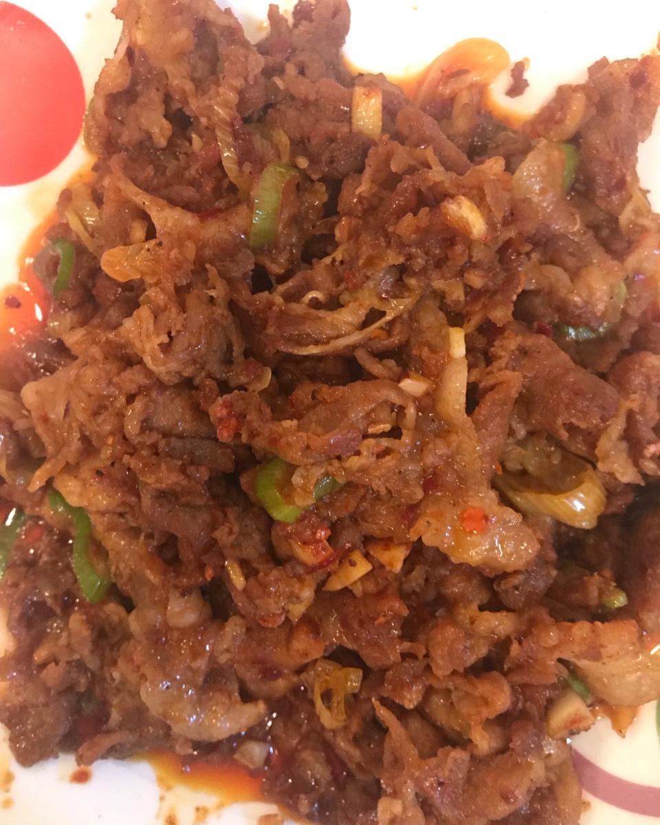 韩式辣炒猪肉（拌饭）
