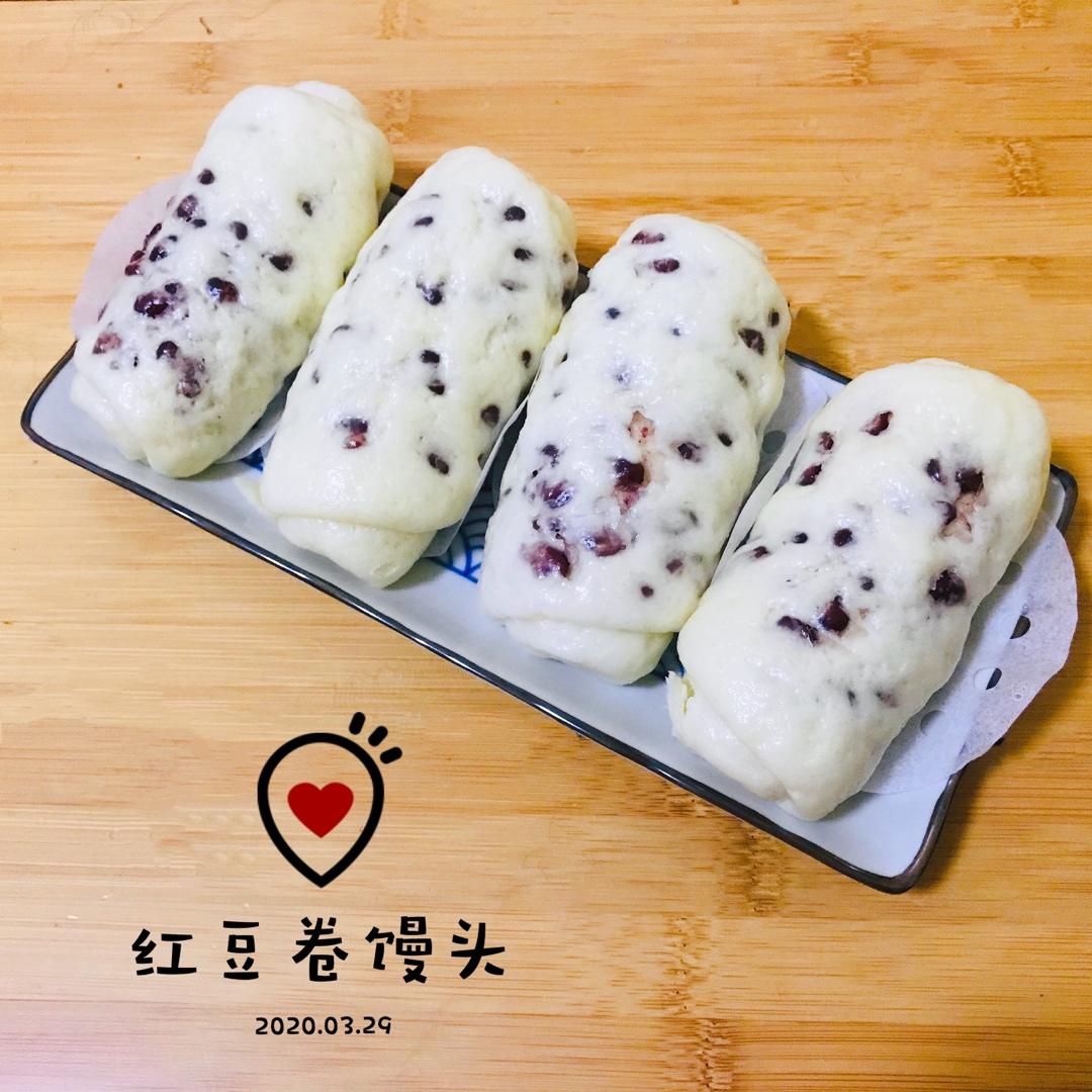 红豆卷馒头