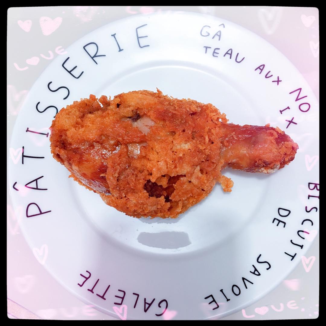 直击KFC脆皮鸡腿
